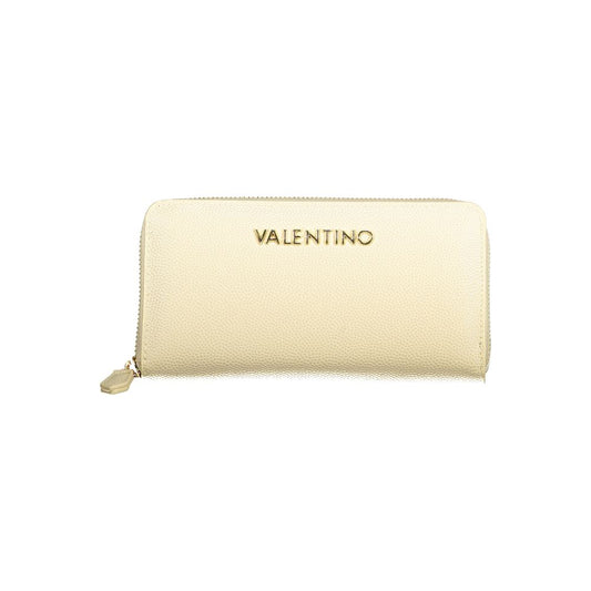 Mario Valentino Beige Polyethylene Wallet