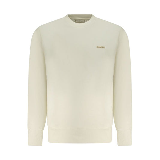 Calvin Klein Beige Cotton Sweatshirt