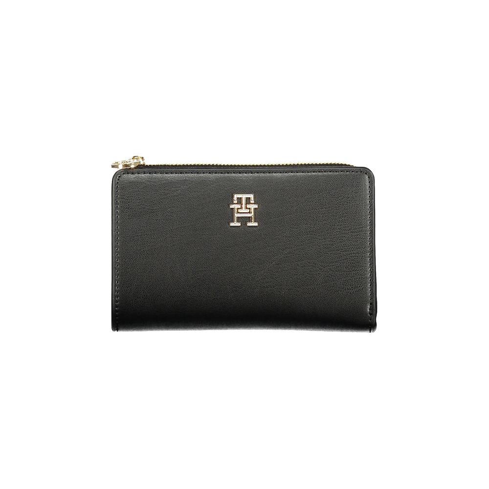 Tommy Hilfiger Black Polyethylene Women Wallet