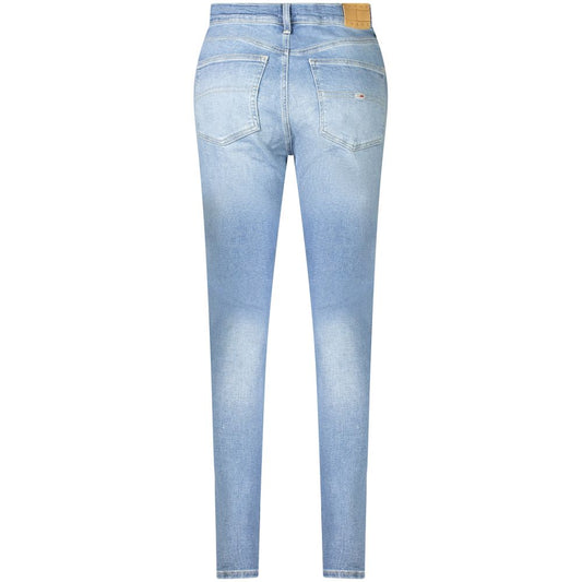 Tommy Hilfiger Blue Cotton Women Jeans