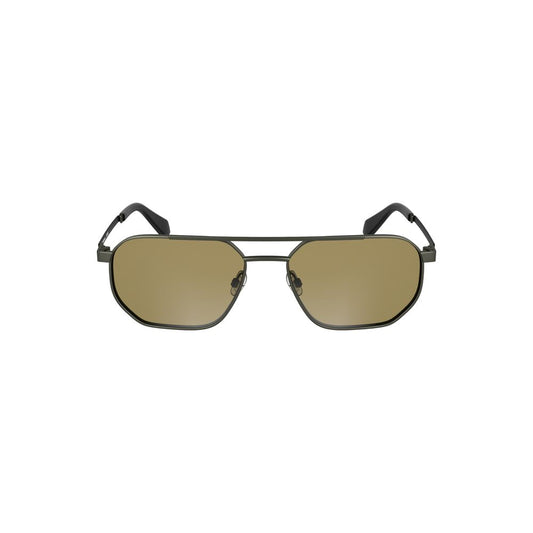 Calvin Klein Bronze Metal Men Sunglass