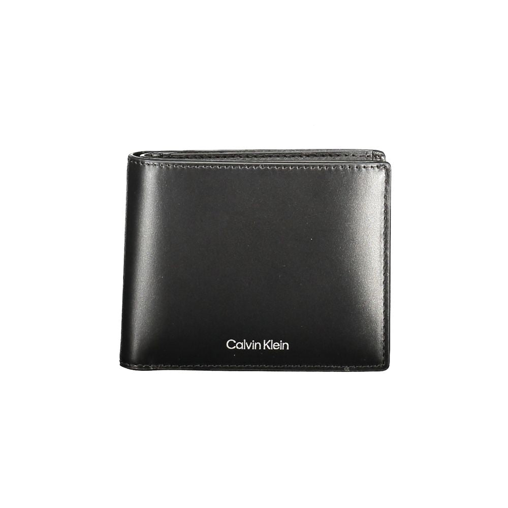 Calvin Klein Black Leather Men Wallet