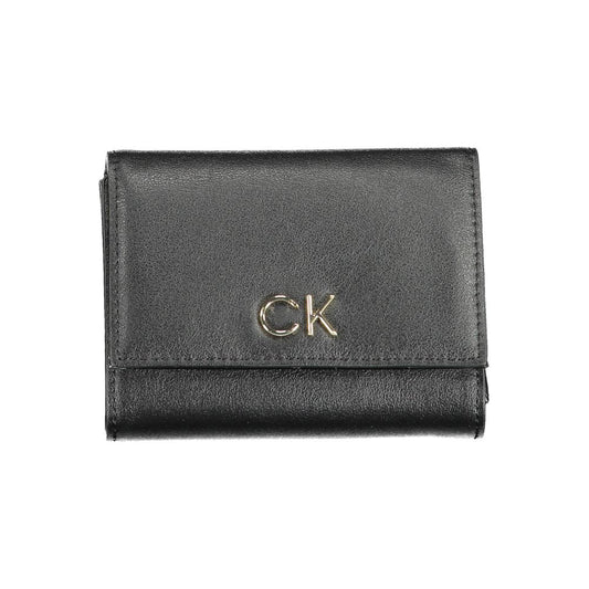 Calvin Klein Black Polyester Women Wallet