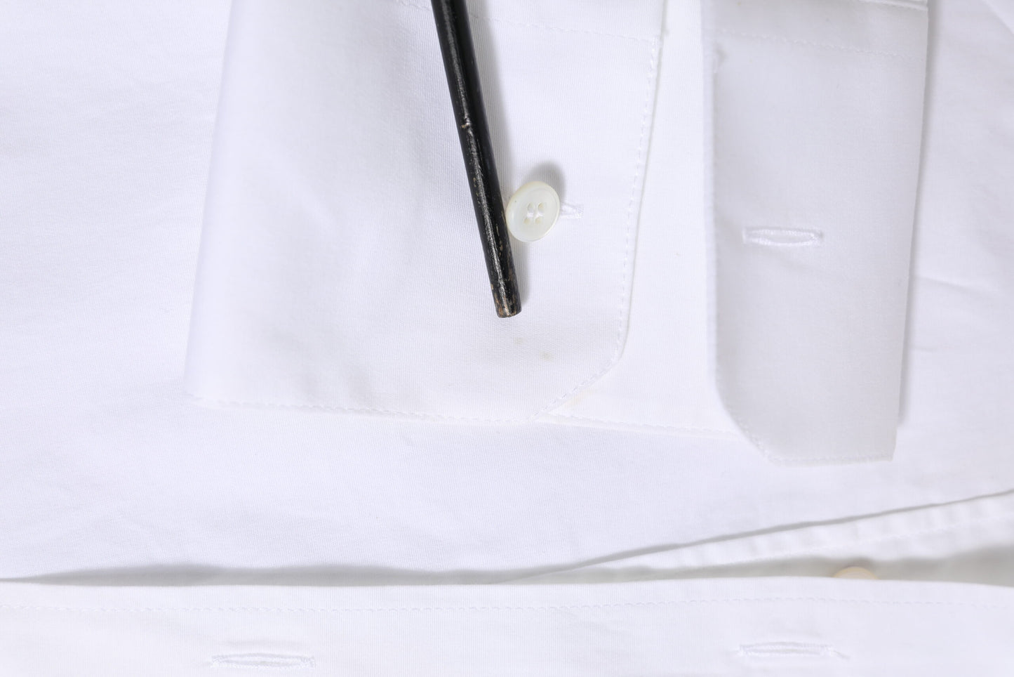 Dolce & Gabbana White GOLD Cotton Men Dress Formal Shirt