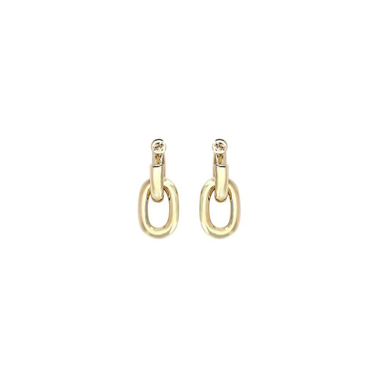 Rabanne Double XL Link Earrings
