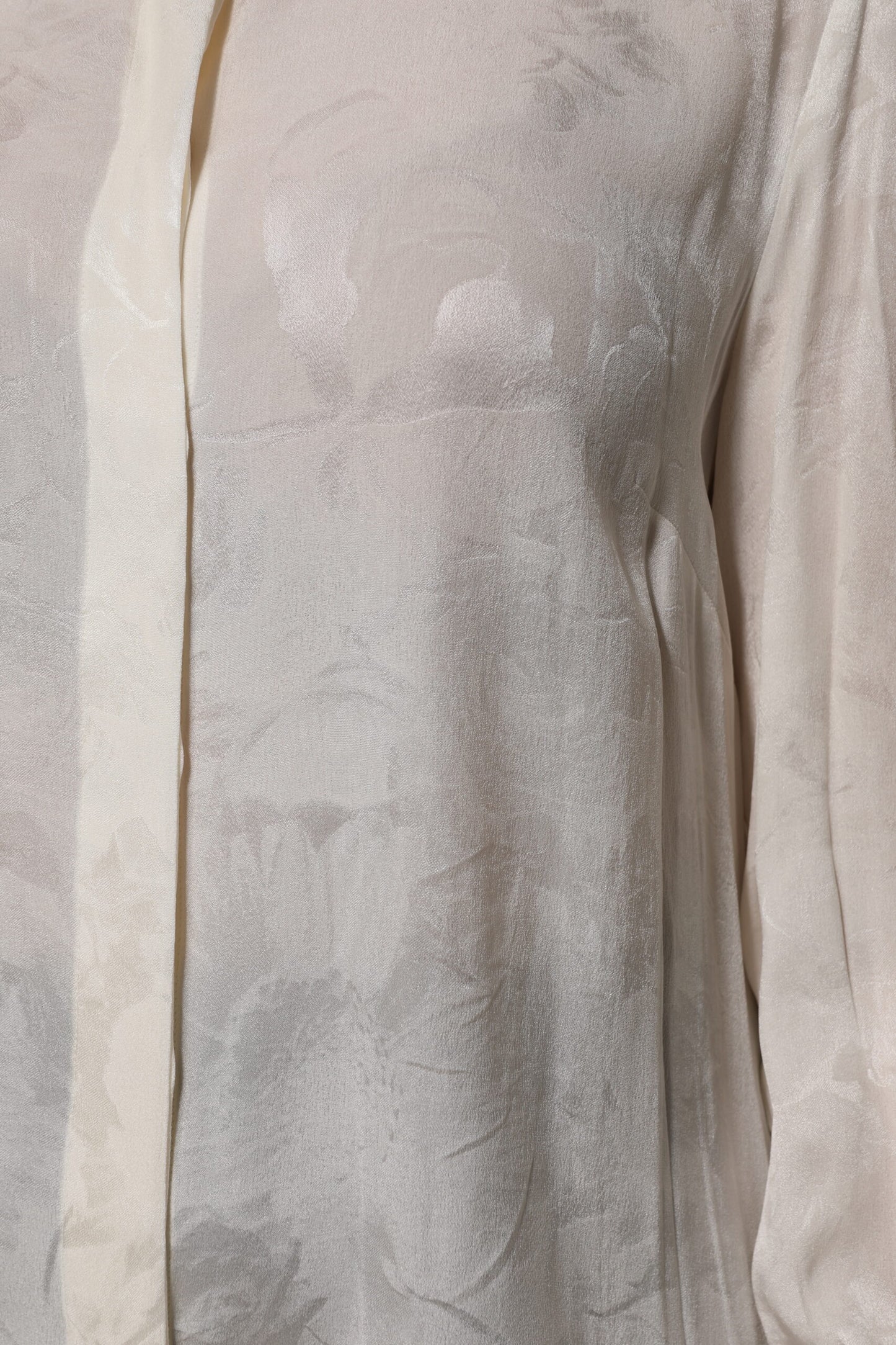 Dolce & Gabbana White Button Down Long Sleeves Blouse Top