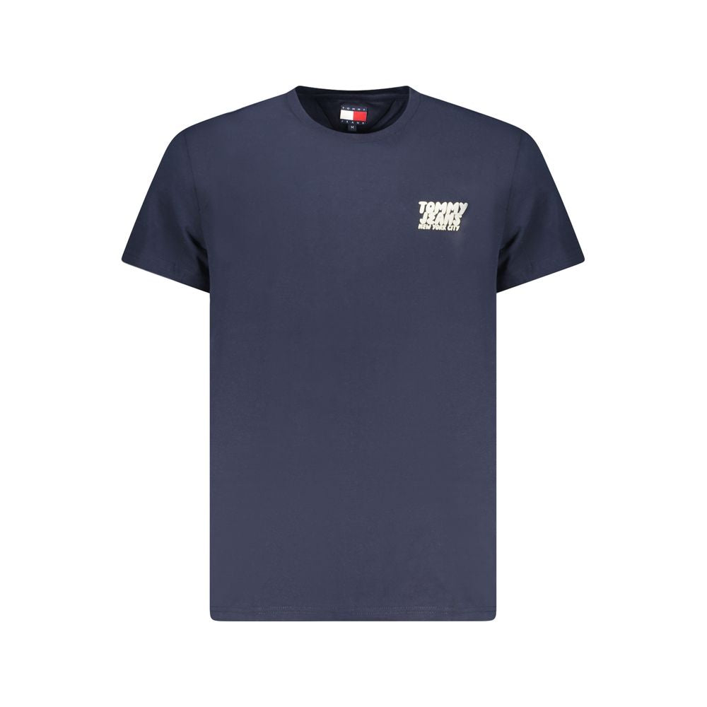 Tommy Hilfiger Blue Cotton T-Shirt