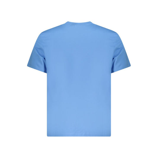 Calvin Klein Light Blue Cotton Men T-Shirt