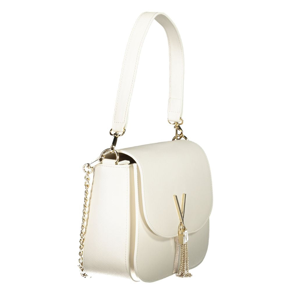 Mario Valentino White Polyethylene Handbag