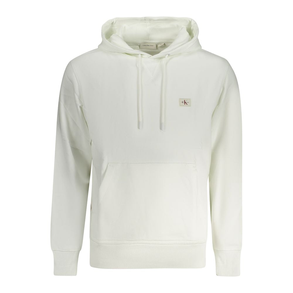 Calvin Klein White Cotton Sweatshirt