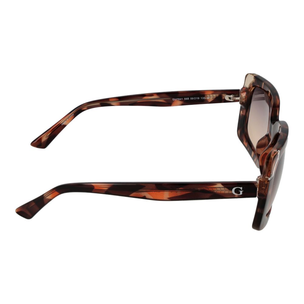 Guess Brown Plastic Sunglasses