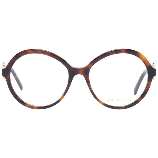 Emilio Pucci Brown Women Glasses Frame