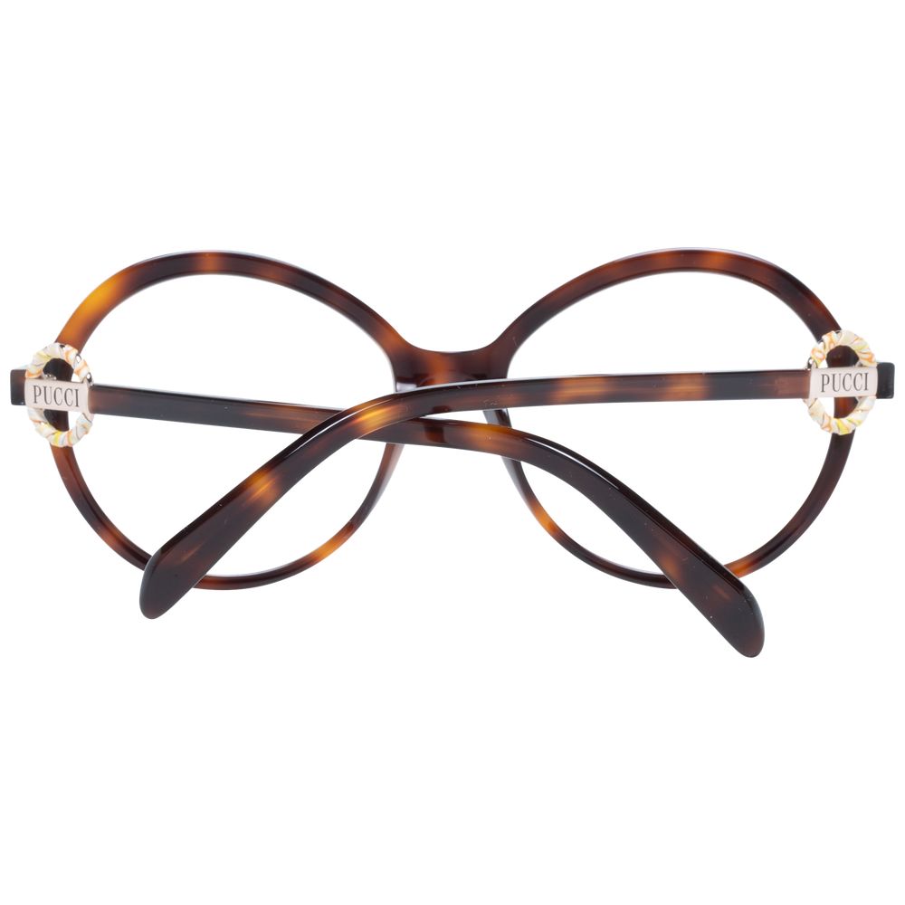 Emilio Pucci Brown Women Glasses Frame