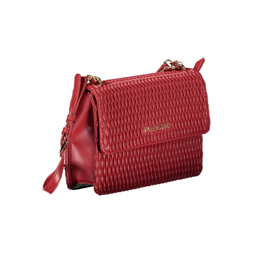 Mario Valentino Red Polyethylene Handbag