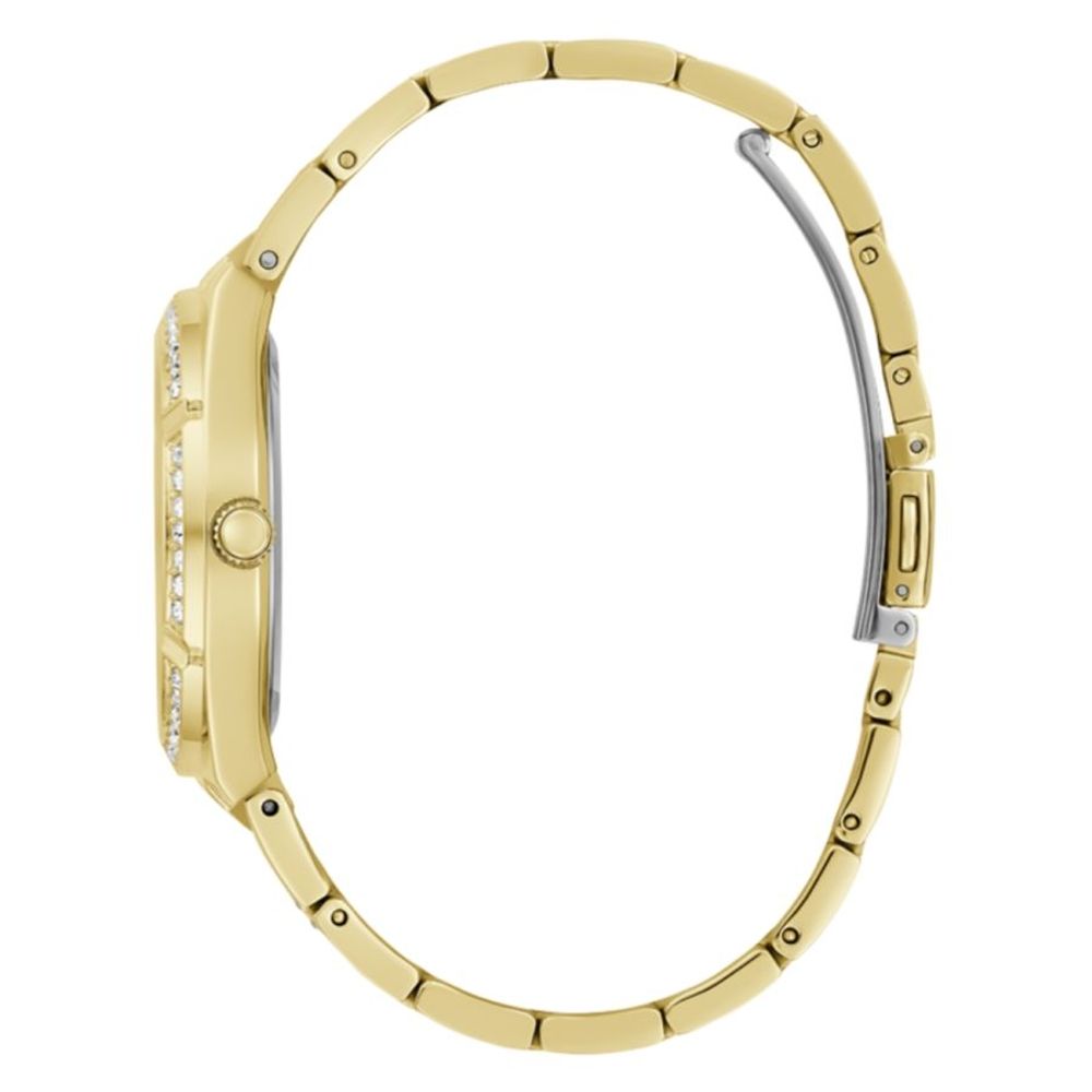 Guess Gold Stainless Steel Watch