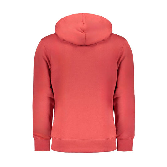 Calvin Klein Red Cotton Sweatshirt