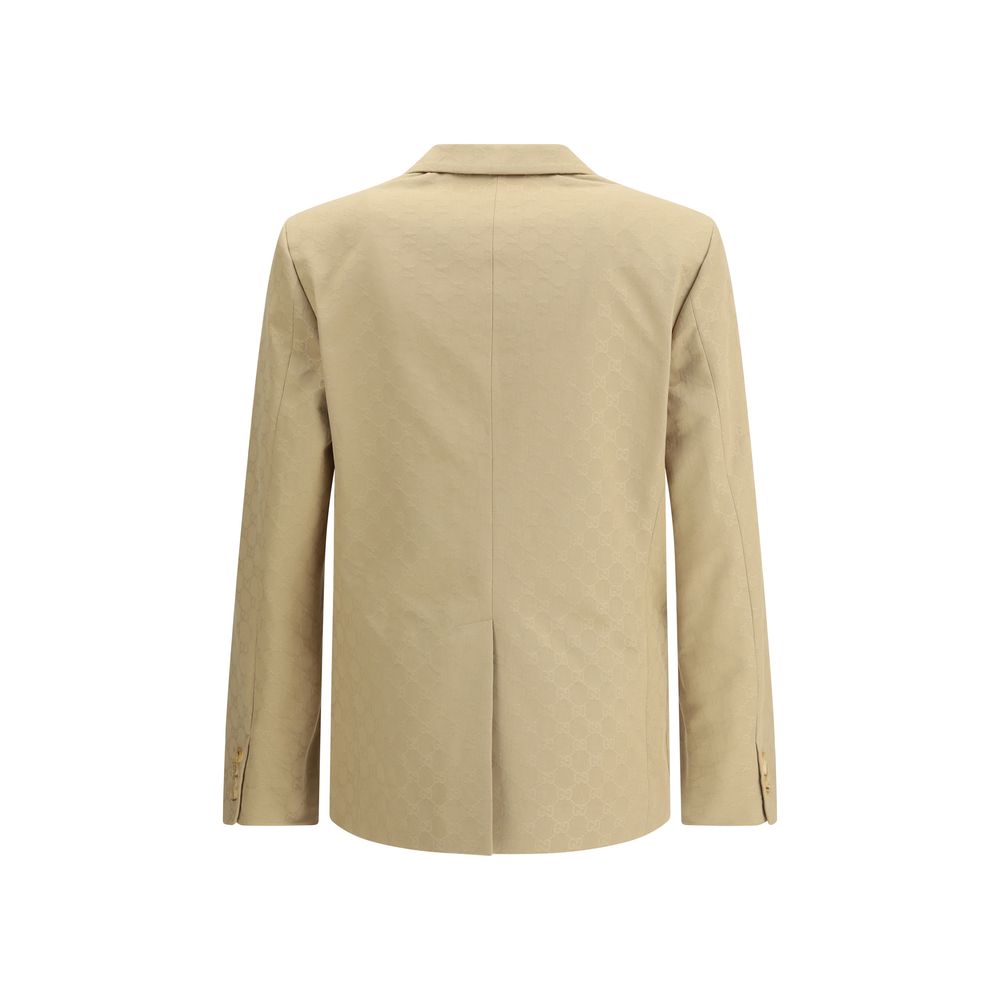 Gucci Beige Cotton Blazer