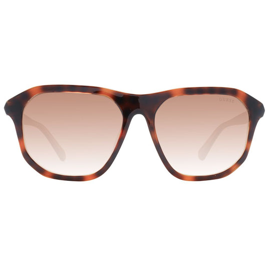 Guess Brown Unisex Sunglass