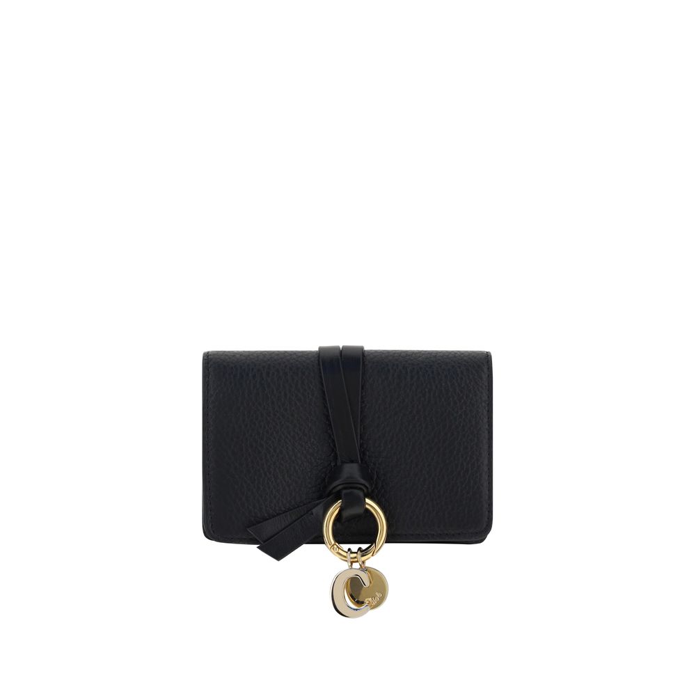 Chloé Black Calf Leather Bos Taurus Wallet