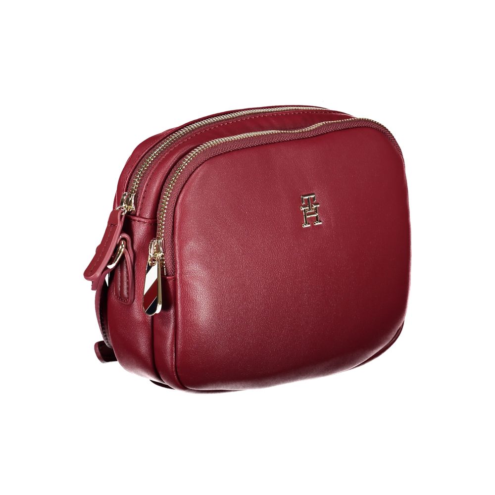 Tommy Hilfiger Red Polyester Handbag
