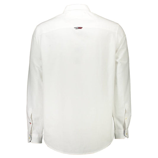 Tommy Hilfiger White Cotton Shirt