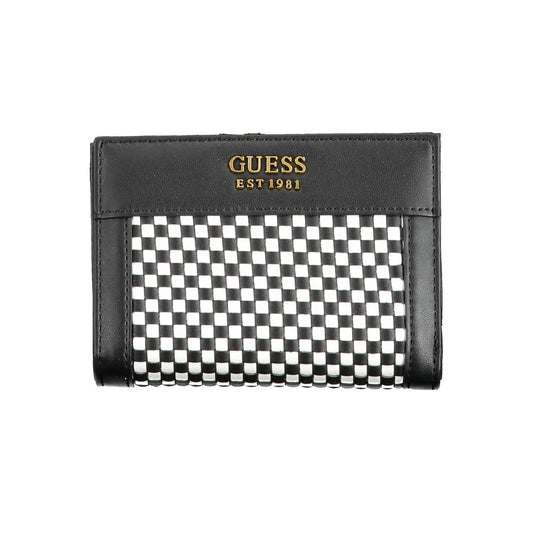 Guess Jeans Black Polyethylene Wallet