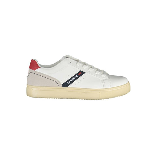 Carrera White Polyethylene Sneaker