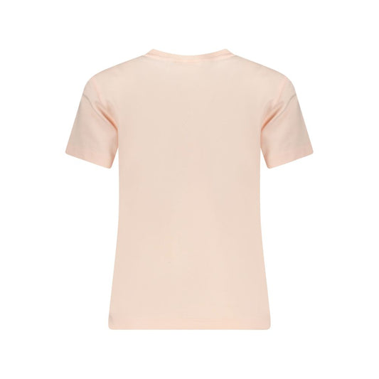 Calvin Klein Pink Cotton Women T-Shirt