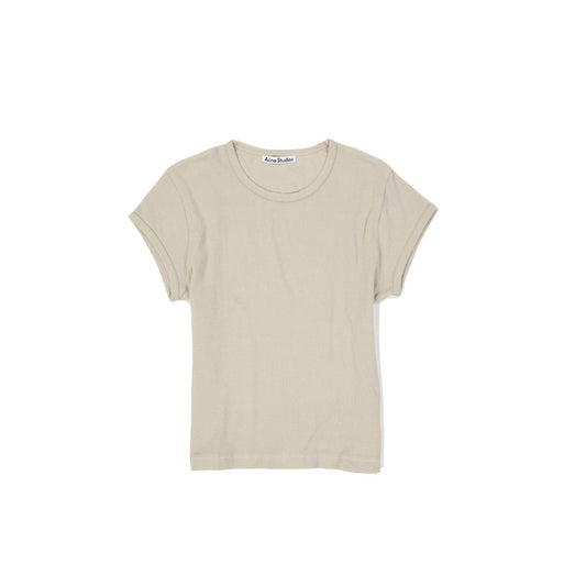 Acne Studios Beige Cotton T-Shirt