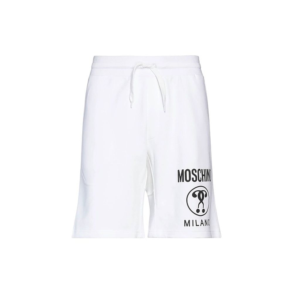 Moschino Couture White Cotton Shorts
