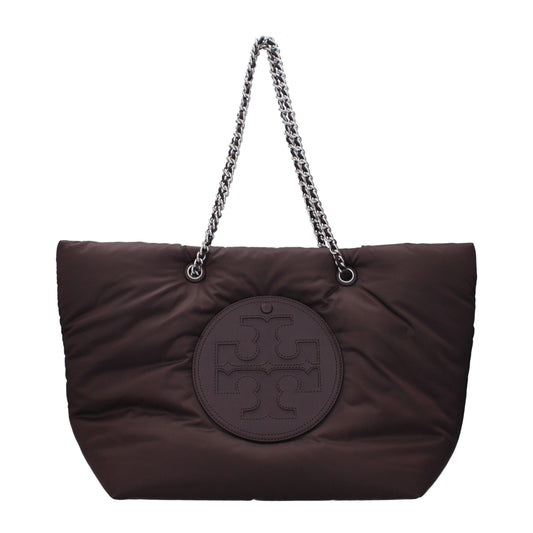 Tory Burch Purple Fabric Shoulder Bags