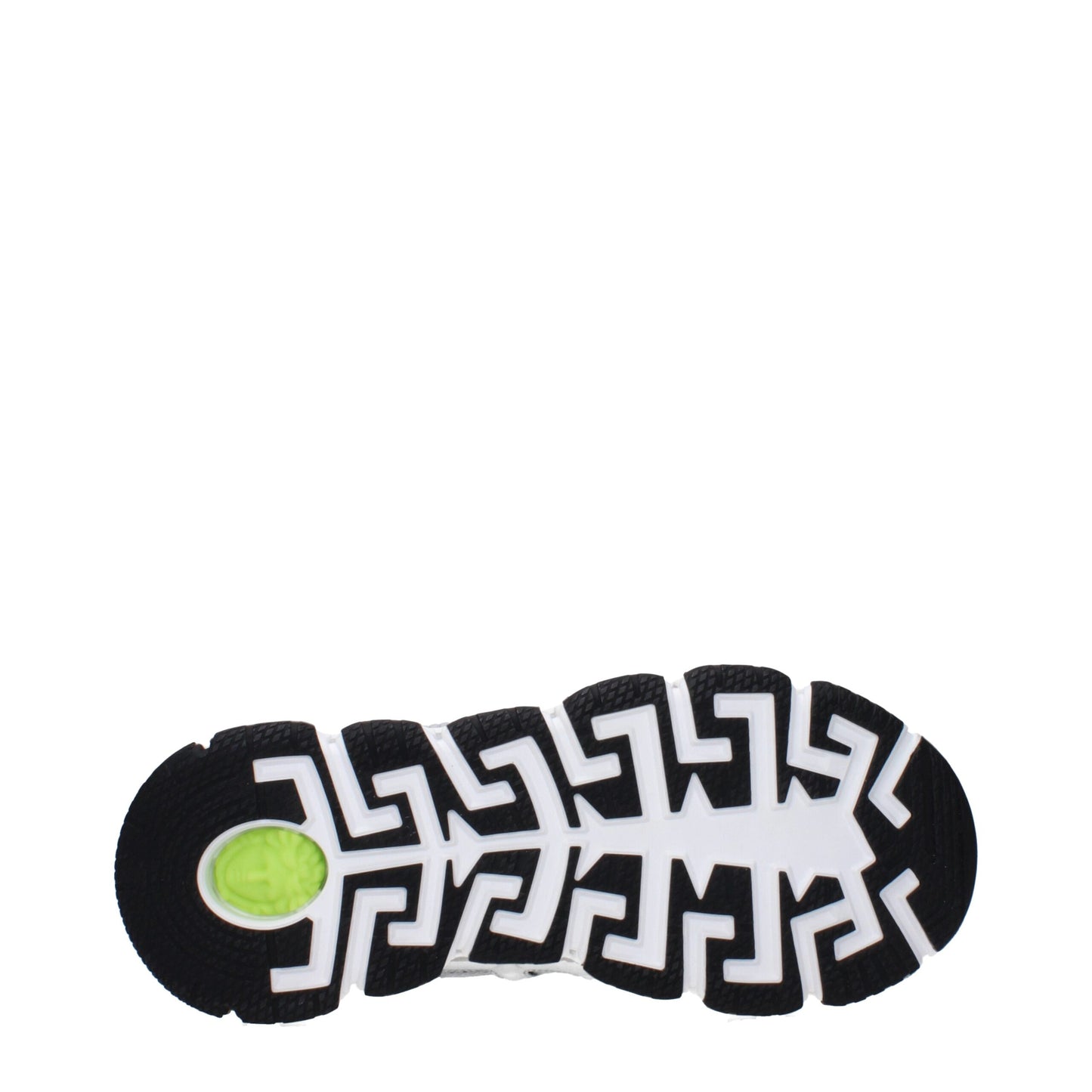 Versace Gray Fabric Athletic Sneakers