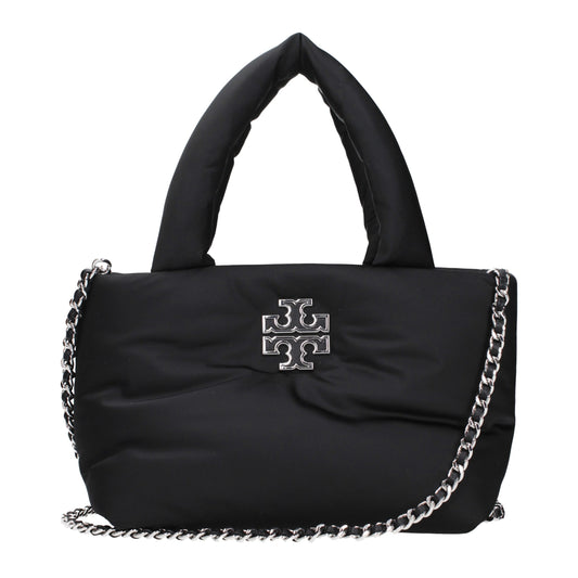 Tory Burch Black Fabric Handbag