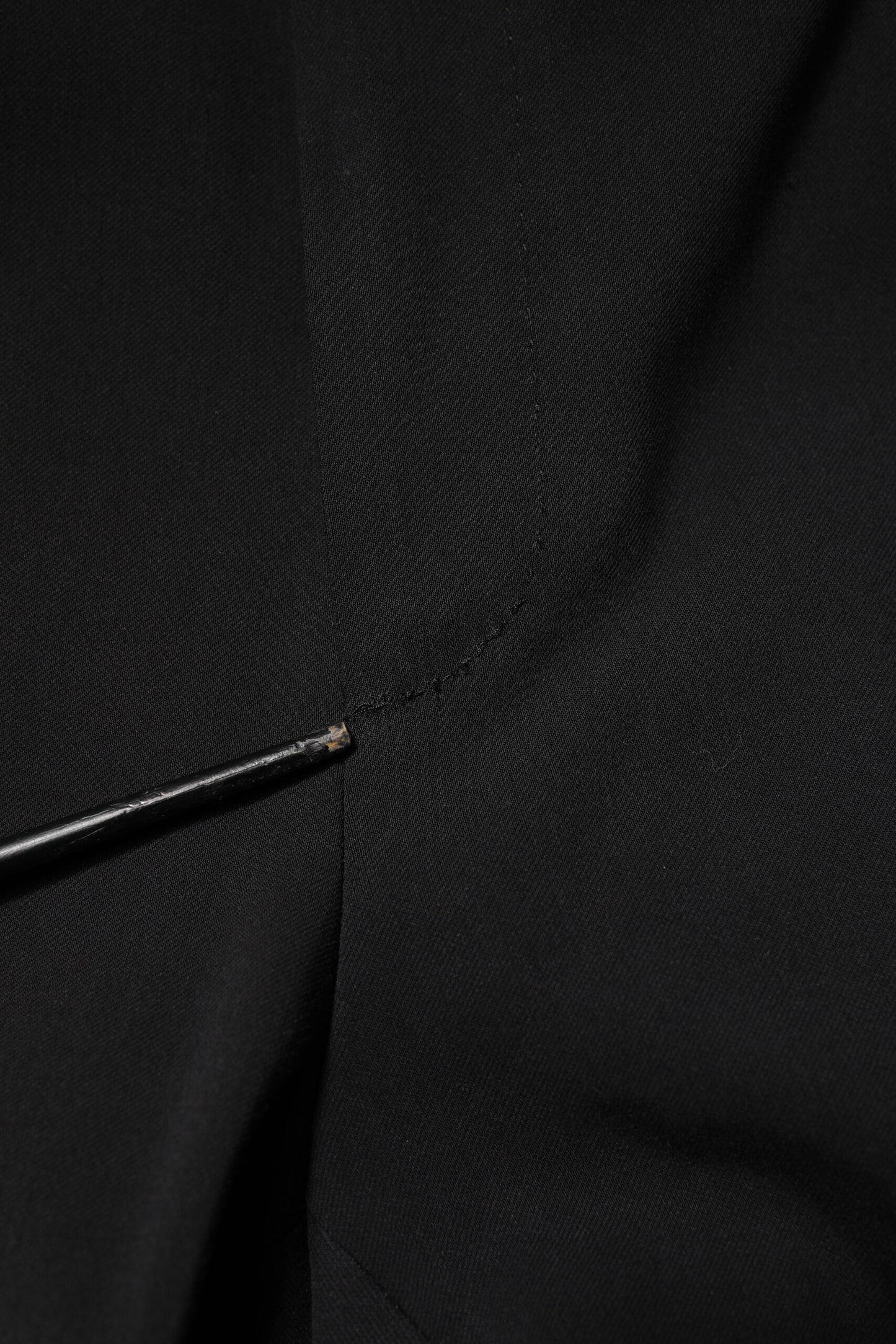 Dolce & Gabbana Black Cotton Single Breasted 2 Piece Suit