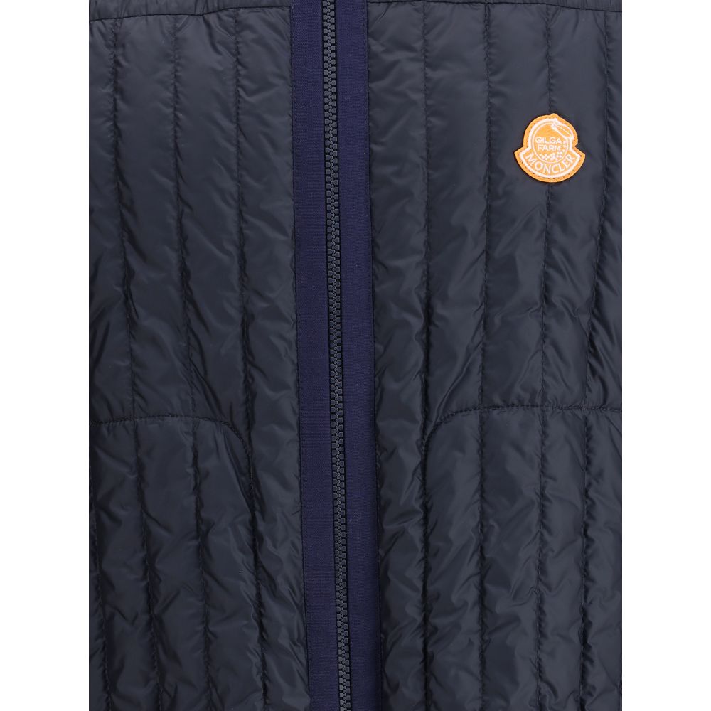 Moncler x Donald Glover Blue Polyamide Sleveless Jacket