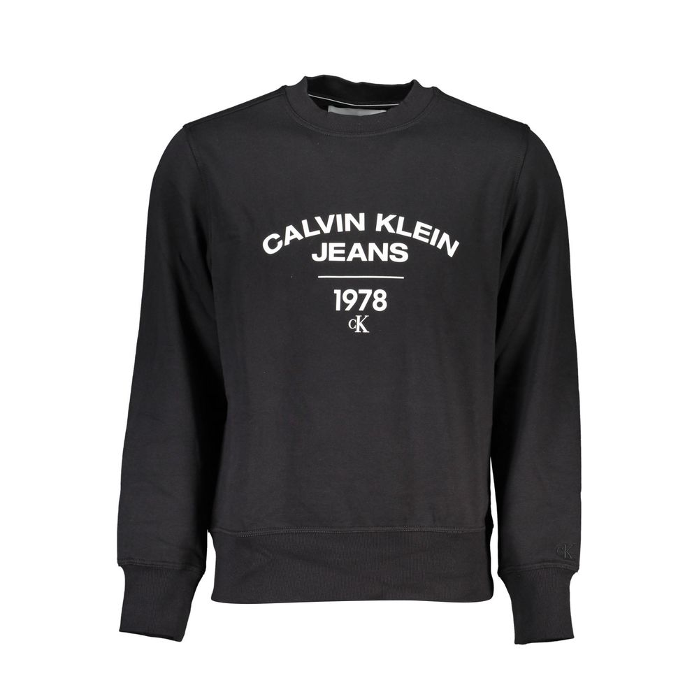 Calvin Klein Black Cotton Men Sweater