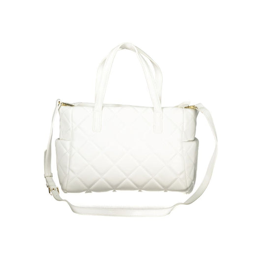 Mario Valentino White Polyethylene Handbag