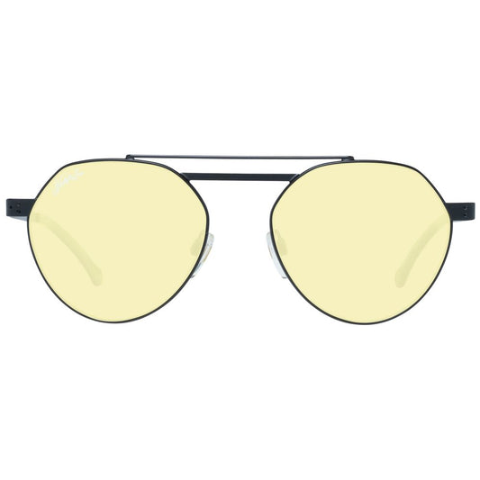 Hally&Son Black Metal Sunglasses