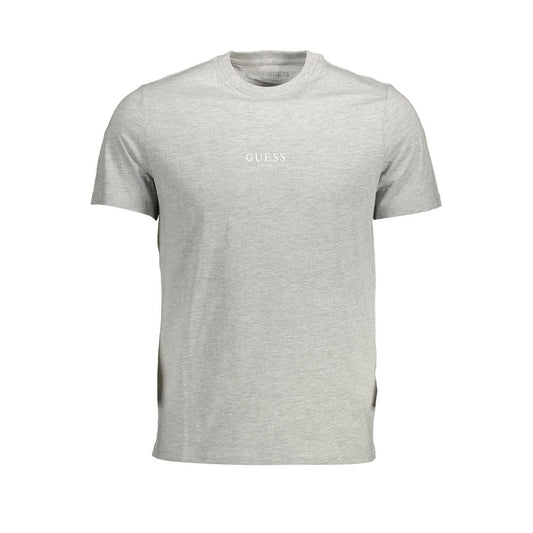 Guess Jeans Gray Cotton T-Shirt