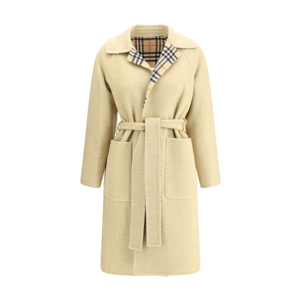 Burberry Beige Wool Coat