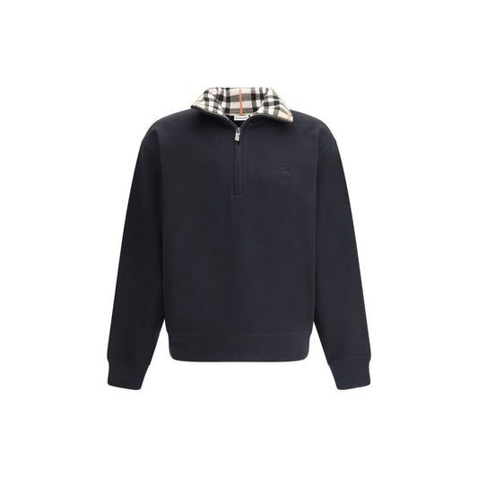 Burberry Black Cotton Sweatshirt