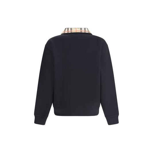 Burberry Black Cotton Sweatshirt