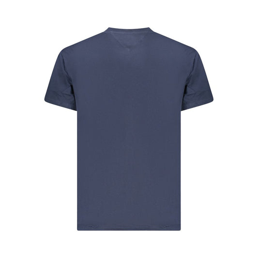Tommy Hilfiger Blue Cotton Men T-Shirt