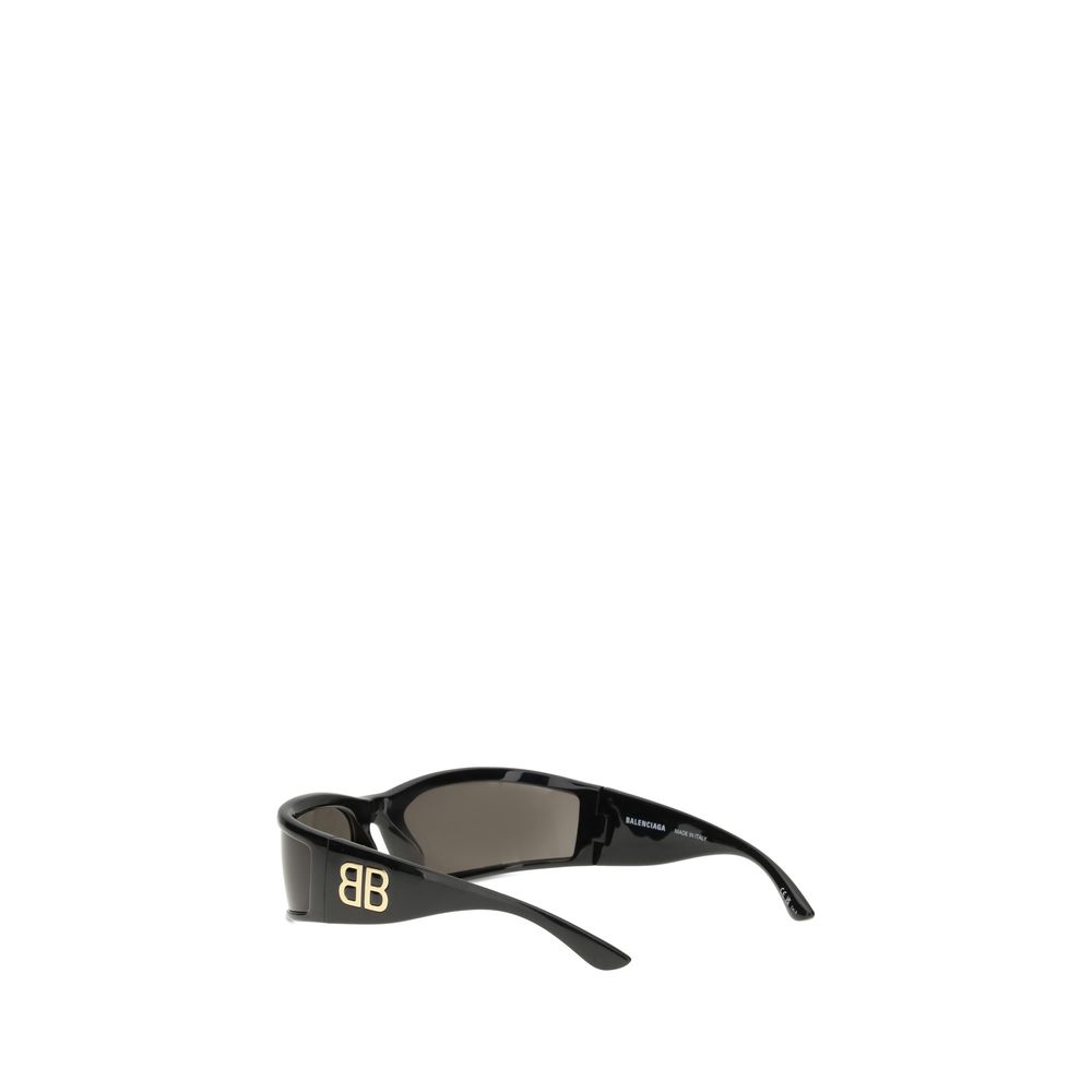 Balenciaga Black Acetate Sunglasses