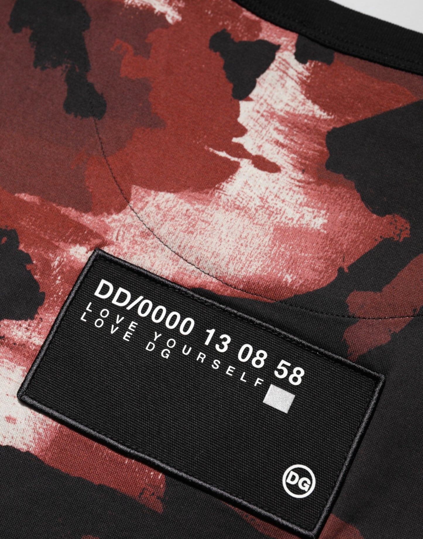 Dolce & Gabbana Multicolor Camouflage Crew Neck T-shirt