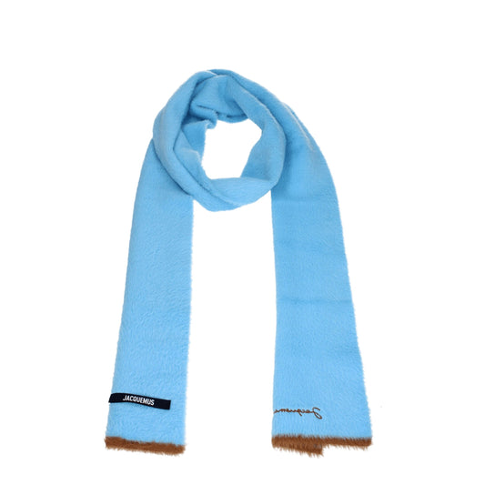 Jacquemus Light Blue Polyamide Scarf