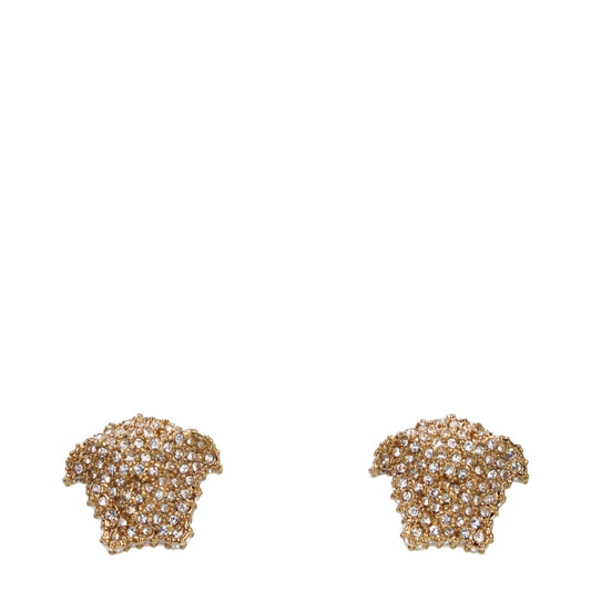 Versace Gold Brass Earrings