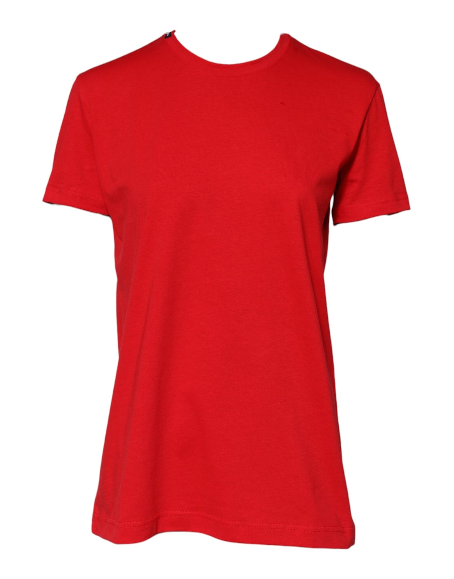 Dolce & Gabbana Red Casual Crew Neck Short Sleeve Top T-shirt