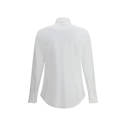 Giorgio Armani White Cotton Dress Shirt