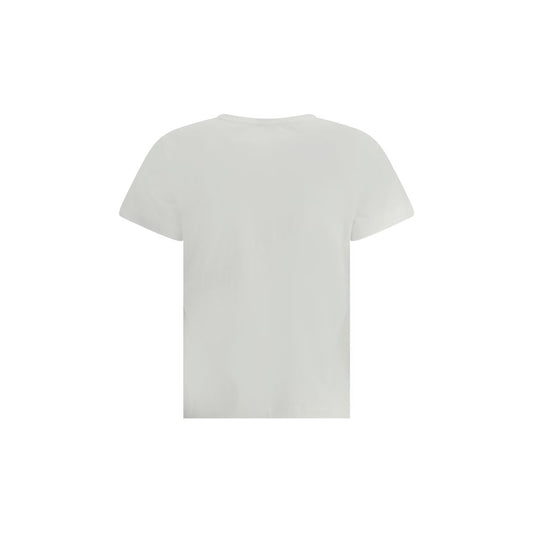 PINKO White Cotton T-Shirt